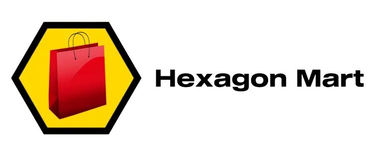 HexagonMart Logo heaxagonmart clothes books ecommerce store to fullfill your all lifestyle needs